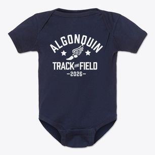 Algonquin Regional High School Track and Field Baby Onesie