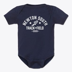 Newton South High School Track and Field Baby Onesie