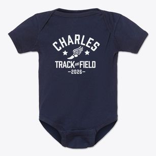 Charles H Goodwill Inn School Track and Field Baby Onesie