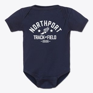 Northport School Track and Field Baby Onesie