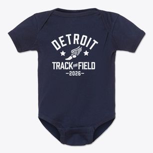 Detroit Community Academy Track and Field Baby Onesie