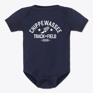 Chippewassee Elementary School Track and Field Baby Onesie