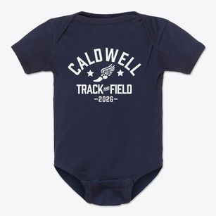 Caldwell Elementary School Track and Field Baby Onesie