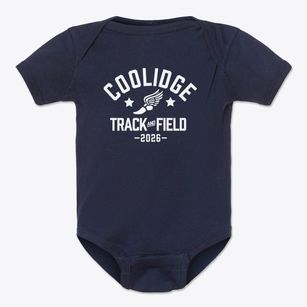 Coolidge Middle School Track and Field Baby Onesie