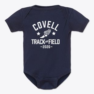 Covell Elementary School Track and Field Baby Onesie