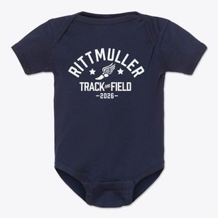 Rittmuller Middle School Track and Field Baby Onesie