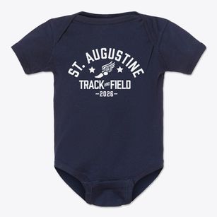 Saint Augustine Cathedral School Track and Field Baby Onesie