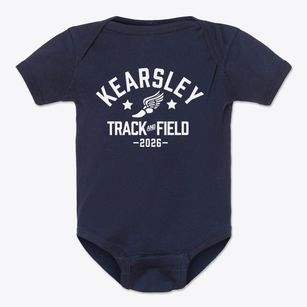 Kearsley High School Track and Field Baby Onesie
