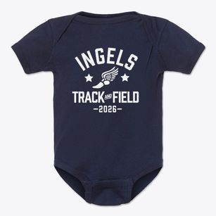 Ingels Elementary School Track and Field Baby Onesie