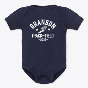 Branson Primary School Track and Field Baby Onesie