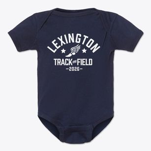 Lexington High School Track and Field Baby Onesie
