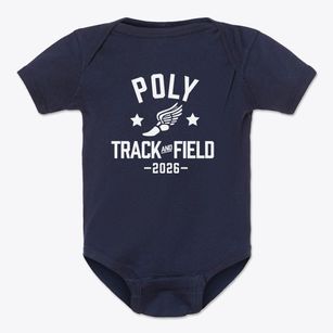 Polytechnic School Track and Field Baby Onesie