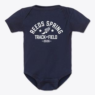 Reeds Spring Middle School Track and Field Baby Onesie