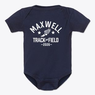Maxwell Public School Track and Field Baby Onesie
