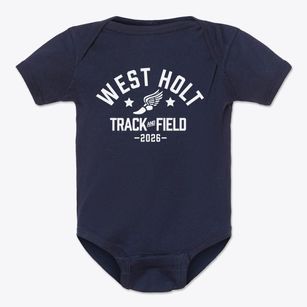 West Holt High School Track and Field Baby Onesie