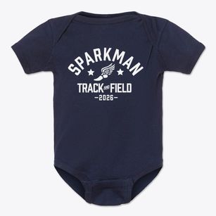 Sparkman High School Track and Field Baby Onesie