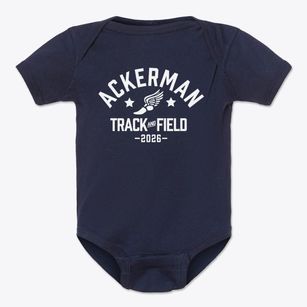Robert L Ackerman Elementary School Track and Field Baby Onesie