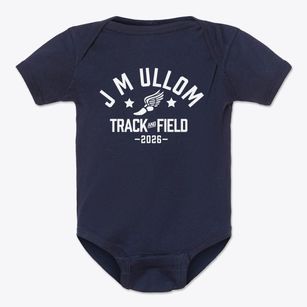 J M Ullom Elementary School Track and Field Baby Onesie