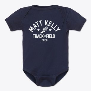 Matt Kelly Elementary School Track and Field Baby Onesie