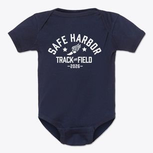 Safe Harbor Christian School Track and Field Baby Onesie