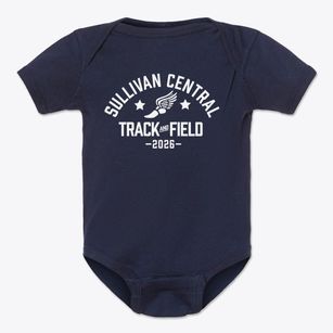 Sullivan Central Elementary School Track and Field Baby Onesie