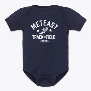 Meteast High School Track and Field Baby Onesie