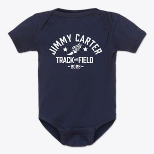 James E Carter Middle School Track and Field Baby Onesie