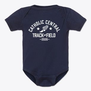 Catholic Central School Track and Field Baby Onesie