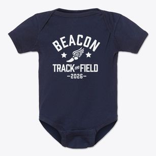 Beacon High School Track and Field Baby Onesie