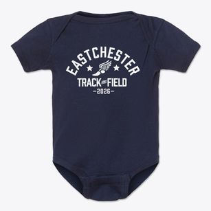 Eastchester Middle School Track and Field Baby Onesie