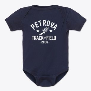 Petrova Elementary School Track and Field Baby Onesie