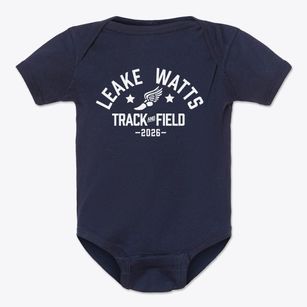 Leake & Watts Educational Center Track and Field Baby Onesie