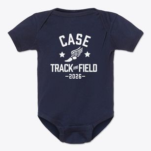 Case Junior High School Track and Field Baby Onesie