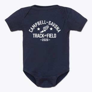 Campbell-savona High School Track and Field Baby Onesie