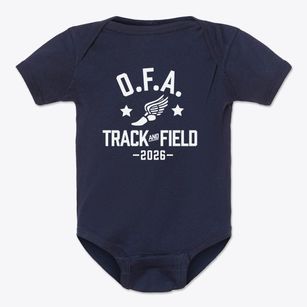 O.f.a. Track and Field Baby Onesie