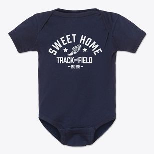 Sweet Home Middle School Track and Field Baby Onesie