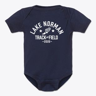 Lake Norman Day School Track and Field Baby Onesie