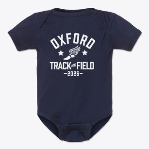 Oxford Elementary School Track and Field Baby Onesie
