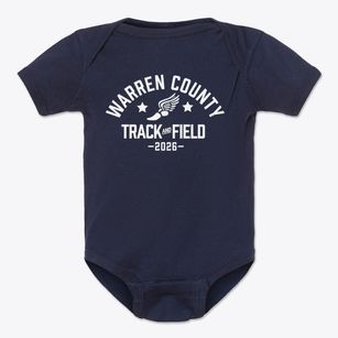 Warren County High School Track and Field Baby Onesie