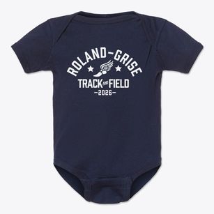 Roland-grise Middle School Track and Field Baby Onesie