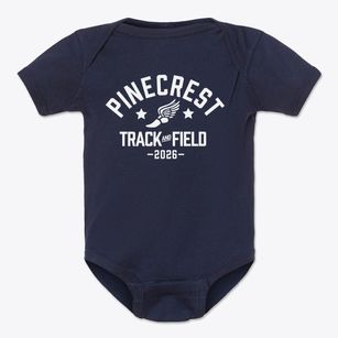 Pinecrest High School Track and Field Baby Onesie