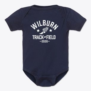 Wilburn Elementary School Track and Field Baby Onesie