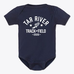 Tar River Learning Center Track and Field Baby Onesie