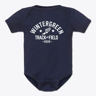 Wintergreen Primary School Track and Field Baby Onesie