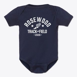 Rosewood High School Track and Field Baby Onesie