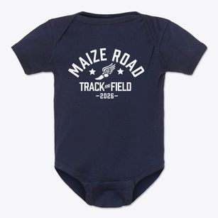Maize Road Elementary School Track and Field Baby Onesie
