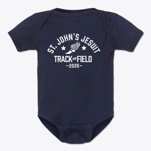 St. John's Jesuit High School Track and Field Baby Onesie