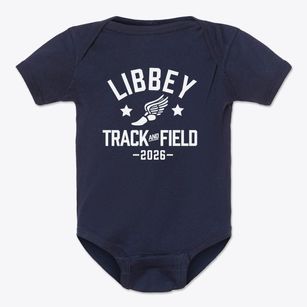 Libbey High School Track and Field Baby Onesie