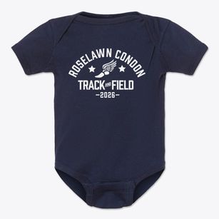 Roselawn Condon Elementary School Track and Field Baby Onesie