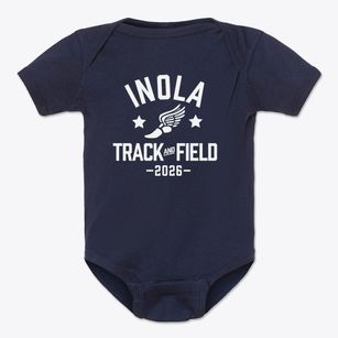 Inola High School Track and Field Baby Onesie